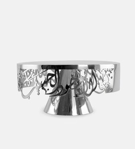 Decorative Arabic Metal <b>Cake</b> <b>Stand</b> for Event Styling Premium <b>Cake</b> <b>Stand</b> with Mirror Top for Luxury Setup - Product Image 5