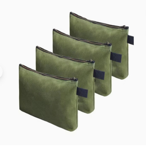 Bolsa Cosmética de Lona de Algodón Ecológica PFIVE al por Mayor, Estuche de Moda con Cremallera, Estampado de Logotipo Personalizado y Patrón de Hilo - Product Image 3