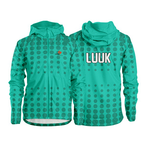 Chaqueta Cortavientos con Capucha Personalizada para Hombre, Estilo Urbano para Primavera, Cierre de Cremallera, Ecológica, Impermeable, Antibacteriana, 100% Nailon - Product Image 1