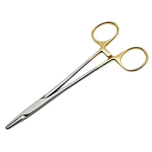 Ciseaux chirurgicaux Gold Handel à pointe droite en acier inoxydable certifiés CE, instrument de chirurgie générale de classe I, manuel - Product Image 2