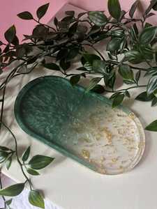 Custom Resin Food Serving Tray Dinnerware Serving Tray Classic Rectangle Eco-Friendly Dishwasher Safe Wedding Home <b>Decor</b> <b>Plates</b> - Product Image 5