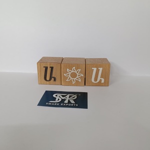 Ensemble de blocs de découverte en bois de luxe, cubes éducatifs faits à la main pour l'apprentissage cognitif et le jeu créatif des bébés et des tout-petits - Product Image 5