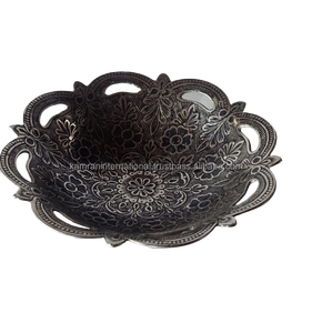 <b>Antique</b>-Style Brass Serving Bowl Custom Polished Metal Dry Fruits Home Sports Logo Decorative Gift Purpose Designer Model Craft - Product Image 6