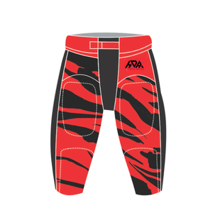 American Football Jersey Pants Union Team Practice Digital Printing Eco-Friendly Elastic Waist Corduroy Men's High Street Style - Product Image 4