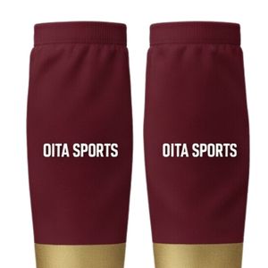 Men Maroon Gold Hockey <b>Socks</b> Polyester Athletic Sports <b>Socks</b> Team Match Uniform <b>Long</b> <b>Socks</b> Training Wear Performance Clothing - Product Image 3