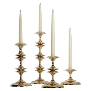 Élégant porte-bougie en métal, centre de table décoratif pour maison moderne, table de mariage, décoration de salon, qualité supérieure - Product Image 1