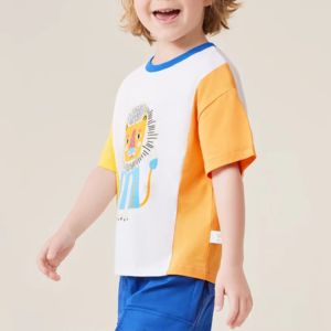 เสื้อยืดสตรีทแวร์ฮิปฮอปทรงหลวมสำหรับเด็ก ผ้าฝ้าย 100% เสื้อยืดโอเวอร์ไซส์สไตล์วินเทจสำหรับเด็ก เสื้อยืดแบบสั่งทำพิเศษ - Product Image 6