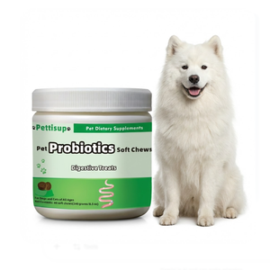 Golosinas Probióticas Naturales para Perros OEM/ODM, 120 Masticables Blandos para Perros y Gatos - Refuerzo Inmunológico Sin Granos 2G - Product Image 1