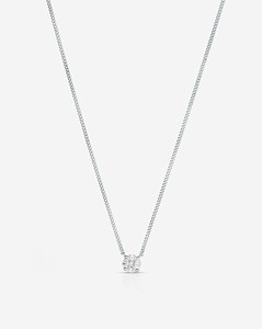 Diamond Cluster Pendant Necklace Marquise & Princess Lab Grown 14K Solid Gold Curb Chain Elegant Everyday Wear Jewelry Wholesale - Product Image 3