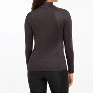 High Quality 4way Stretch Horse Riding <b>Equestrian</b> Shirt Top Base Layer Competition Show Shirt Polo in Soft Feel Technical Fabric - Product Image 6