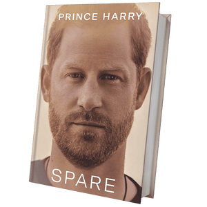 Livre relié personnalisé « Spare » (couverture rigide) par l'auteur <span class=keywords><strong>Prince</strong></span> <span class=keywords><strong>Harry</strong></span> - Product Image 1