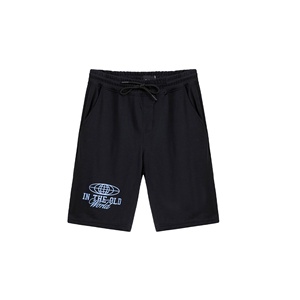 Shorts de sport pour hommes personnalisés en gros, en coton, tissu Oxford, style jogger, 100 % coton non tissé, séchage rapide - Product Image 3