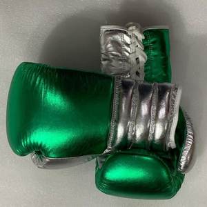 Gants de boxe en cuir véritable de qualité supérieure RTS, imperméables et à fermeture lacée, fabriqués sur mesure pour le sparring, modèle MS-BG-2583 - Product Image 2