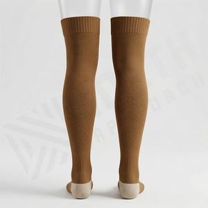 Calcetines de Mujer hasta la Rodilla, Tejidos, con Estampados, Ecológicos, Duraderos, de Poliéster, Cómodos, Color Personalizado, Suaves - Product Image 2