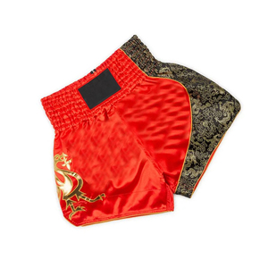 Shorts de Muay Thai Pro Training, légers et durables, séchage rapide, vêtements de performance pour MMA et boxe, 100% polyester - Product Image 4