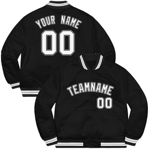 Manufacturer Wholesale Customizable Men's Winter Canvas Varsity Baseball <strong>Jacket</strong> Casual Flight Letterman Bomber Outdoor Split - Product Image 1