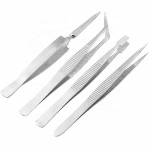 Pinzas de Cirugía de 25 cm Rectas y Curvas de Acero Inoxidable Alemán por VIDIFIVE INTERNATIONAL - Product Image 1