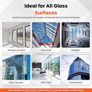 Solar Heat Reflective Coating <b>for</b> Glass Windows Commercial Buildings Homes and Office Glass Protection - Product Image 4