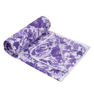 Cotton Soft Breathable <b>Blanket</b> Quilt Dohar Hand Block Print Floral Design AC <b>Blanket</b> Hand Block Printed Organic Reversible Dohar - Product Image 1