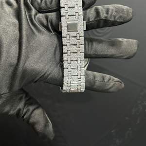 Reloj de Diamantes Cultivados en Laboratorio de Alta Calidad, Totalmente Nuevo, con Incrustaciones de Diamantes Incoloros para Hombre, Precio al por Mayor de la Mejor Calidad - Product Image 5