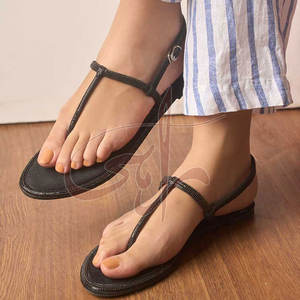 Sandalias Elegantes para Mujer, Diseño Moderno con Cintas Brillantes, Ligeras y Cómodas para Primavera/Verano - Product Image 3