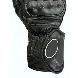 Guantes Deportivos de Ciclismo de Invierno de Alta Calidad con Logotipo Personalizado, de Cuero, Ligeros, Resistentes al Viento, con Cierre de Gancho y Bucle, Unisex - Product Image 3