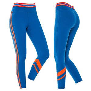 Spandex/Nylon Women Solid Ankle-Length Yoga Pants <b>Leggings</b> High Waist Push-Up Sculpting Breathable Elastic Running Gym Fitness - Product Image 1