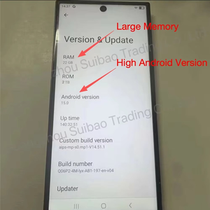 สมาร์ทโฟนรุ่นใหม่ S25 Ultra 5G ปี 2025 หน่วยความจำขนาดใหญ่ รองรับซิมคู่ ระบบ HD CDMA ระบบปฏิบัติการ Android 15 หน้าจอขนาดใหญ่ พร้อมปากกา - Product Image 2