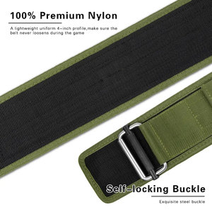 Adjustable Nylon <b>Weightlifting</b> <b>Belt</b> for Men <b>Women</b> Durable Non-Slip Gym Workout <b>Belt</b> for Deadlifting Squatting Lifting - Product Image 5