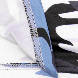 เสื้อคอมเพรสชั่นลายฮาล์ฟโทนสำหรับผู้ชาย พิมพ์โลโก้ตามสั่ง ผู้ผลิตชุดกีฬาแบบซับลิเมชั่นสำหรับยิมและ MMA - Product Image 6