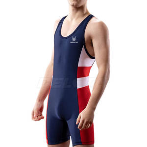 Combinaisons de lutte de couleur unie, professionnelles, en gros, grandes tailles, prix bas, vente en gros, quantité importante - Product Image 4