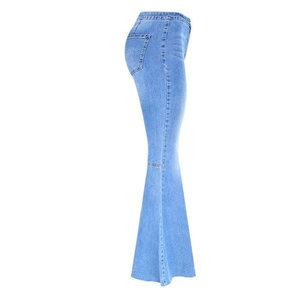 Pantalon cargo ample taille haute pour femme, coupe décontractée à jambe large avec poches - Product Image 5