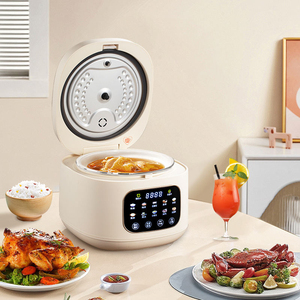 Olla Arrocera Eléctrica Inteligente de 3L con Temporizador, Calentamiento Programado, Multifuncional para el Hogar, Regalo Ideal - Product Image 3
