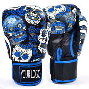 Guantes de Boxeo Sublimados al por Mayor, Guantes de Sparring Profesionales de Cuero Genuino con Logotipo Personalizado para Adultos - Product Image 6