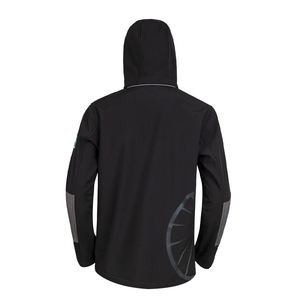 Veste de chasse softshell d'extérieur personnalisée, légère, respirante, imperméable, durable, avec plusieurs poches, unie ou imprimée, vente en gros - Product Image 5