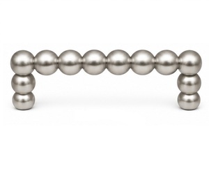Gold Brass Bar Cabinet Handle Contemporary Furniture <b>Knob</b> Durable Design for Kitchen <b>Dresser</b> Wardrobe - Product Image 3