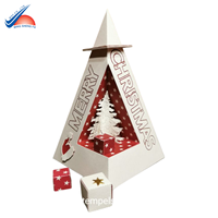 Pyramiden förmige Papier box | Personal isierte Verpackung für Geschenke und Party bevorzugungen