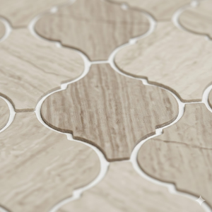 Carreaux de pierre <span class=keywords><strong>calcaire</strong></span> de style moderne en forme de lanterne, mosaïque pour sol de salle de bain et décoration murale intérieure - Product Image 2