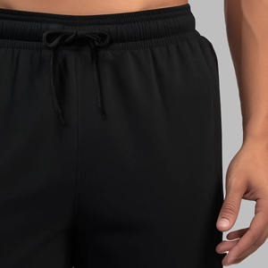 Ensemble deux pièces pour homme, été, fitness, décontracté, respirant, séchage rapide, polyester/coton, sportif, t-shirt et short avec taille élastique - Product Image 3