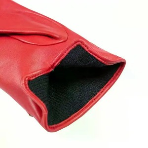 Winter Outdoor Warm Breathable Eco-Friendly <b>Touchscreen</b> Sheepskin Leather <b>Gloves</b> Women Men Custom Fashion Unisex Casual Daily - Product Image 3
