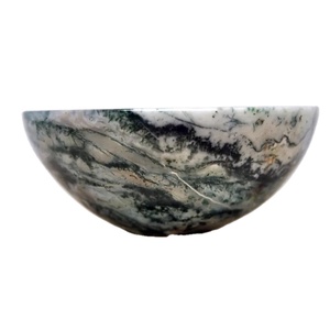 Bol en onyx vendu en pièce naturelle brute ou en pièce de luxe polie, le nom du bol en onyx reste cohérent, prix de gros. - Product Image 1