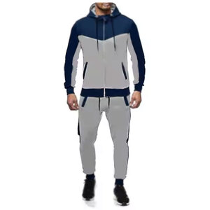 Chándales de invierno para hombre, de manga larga, con capucha, ajustados, transpirables, resistentes al viento, de talla grande, estampados, 100% algodón - Product Image 6