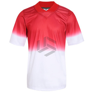 Camiseta de Fútbol Americano Personalizada con Estampado de Moda Urbana para Adultos, de Secado Rápido, Transpirable y con Protección UV para Entrenamiento - Product Image 1