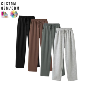 Pantalon de jogging léger en coton pour homme, décontracté, extensible, respirant, écologique, avec logo personnalisé, support OEM ODM pour marque privée - Product Image 4