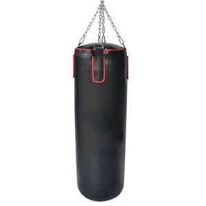 Équipement de boxe : Sacs de frappe en cuir de qualité supérieure, équipement de fitness pour salle de sport, sacs de boxe lourds à suspendre - Product Image 1