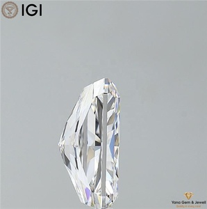 Élégant diamant de laboratoire taille radiant de 3,50 carats, couleur D, clarté VS1, cultivé par CVD, certifié IGI, pour bagues contemporaines - Product Image 3