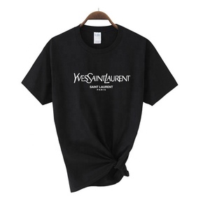 Camisas Personalizadas para Hombre, 100% Algodón, Venta al por Mayor, Corte Regular, Cuello Redondo, Impresión Serigráfica, Anti-Pilling, Estilo Casual Elegante con Patrón de Letras - Product Image 6