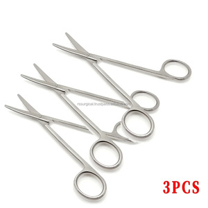 Tijeras Quirúrgicas Metzenbaum de 14 cm para Perros |   Herramientas Quirúrgicas Curvas Reutilizables con Puntas Angostas y Obtusas para Tejidos Delicados, Amígdalas - Product Image 3