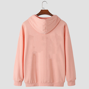 High Quality Oversized Heavyweight Pullover Winter Warm 100% Cotton Custom Logo Streetwear Drop Shoulder <b>Hoodies</b> for Men - Product Image 2