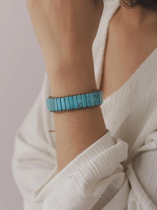 Pulsera con cuentas de estilo Ángel moderno, nueva apariencia, resina epoxi de Color personalizado, artesanía de resina de nuevo diseño amarillo - Product Image 3